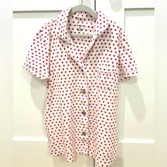 Roller Rabbit Mommy & Me Hearts Matching Pajamas (size small & 6-9 months) - Picture 3 of 6